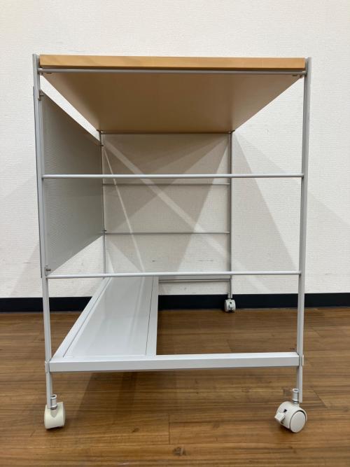 無印良品 (ムジルシリョウヒン) ユニットシェルフ 新旧部品混在 デスクセット スチールユニットシェルフ