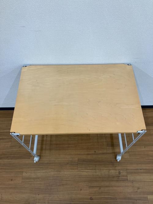 無印良品 (ムジルシリョウヒン) ユニットシェルフ 新旧部品混在 デスクセット スチールユニットシェルフ
