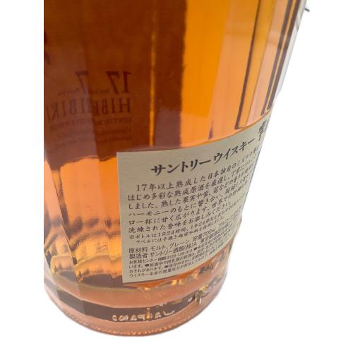 サントリー 響 17年 700ml