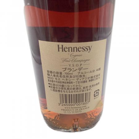 Hennessy V.S.O.P ブランデー ヘネシー (Hennessy) フレンチブランデー VSOP 700ml｜トレファクONLINE