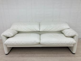 CASSINA (カッシーナ) 3人掛けソファー 幅:約180㎝ ホワイト マラルンガ