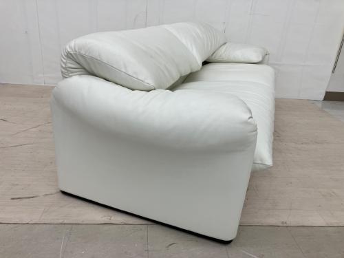 CASSINA (カッシーナ) 3人掛けソファー 幅:約180㎝ ホワイト マラルンガ