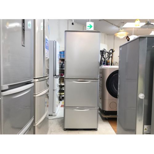 SHARP (シャープ) 3ドア冷蔵庫 SJ-W351D-S 2018年製 350L 99L