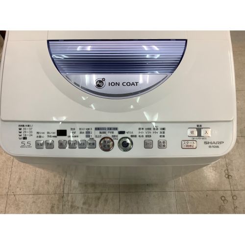 SHARP (シャープ) 乾燥機能付洗濯機 5.5kg ES-TG55L-A 2015年製 50Hz