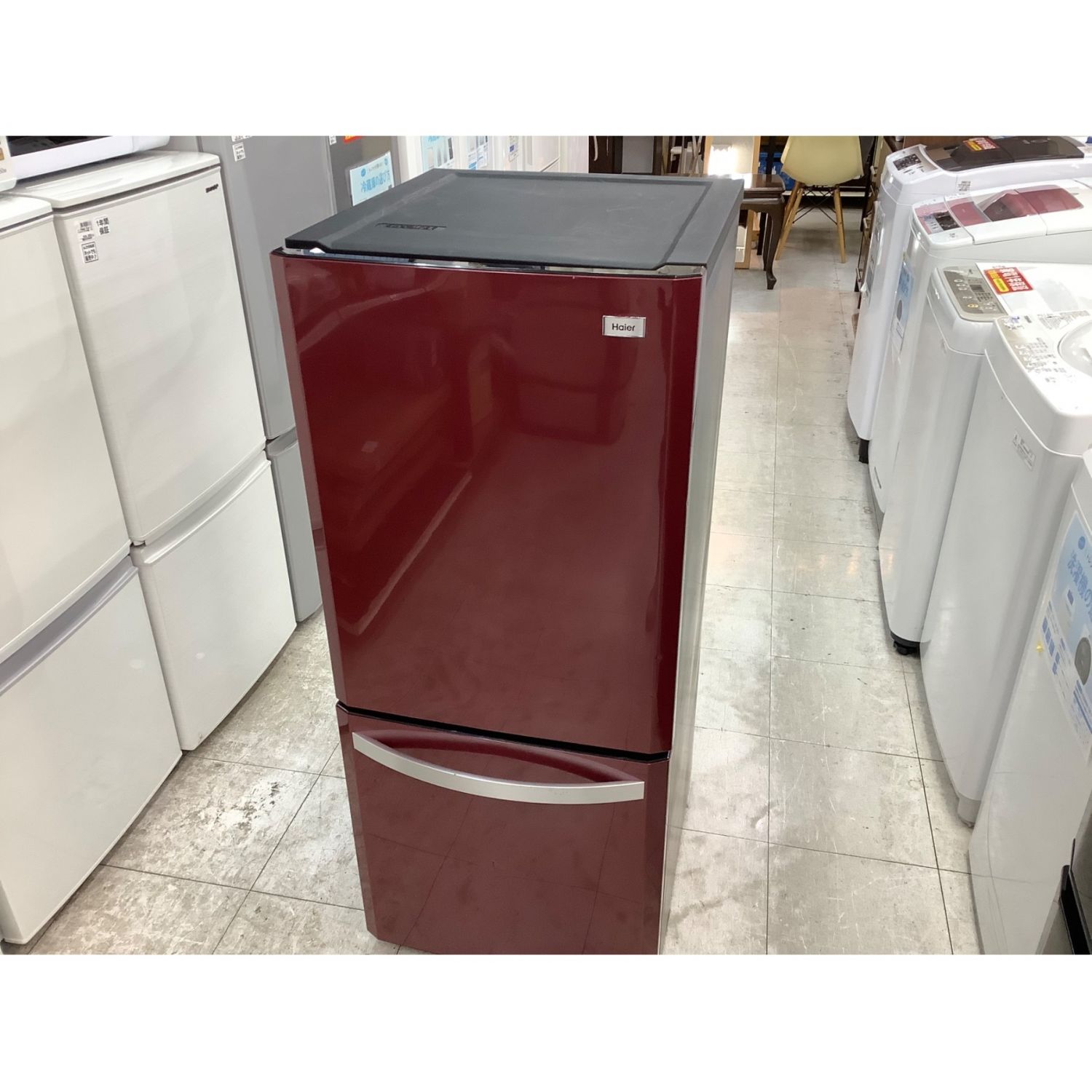 ハイアール 2ドア JR-NF140K 冷蔵庫 2016年 - 家電