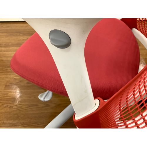 Herman Miller (ハーマンミラー) セイルチェア レッド×ホワイト セイル