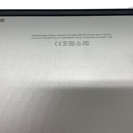 Apple (アップル) MacBook Air (13インチ, 2017) A1466 Mac OS Mojave Corei5 2.3GHz メモリ:8GB 256GB FVHWRF7VJ1WK
