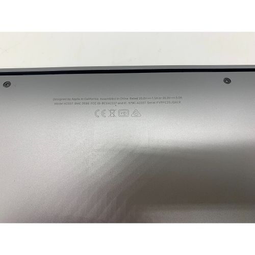 Apple (アップル) MacBook Air (M1, 2020) A2337 Mac OS Big Sur Apple M1 メモリ:8GB 256GB FVFFC2SJQ6LR