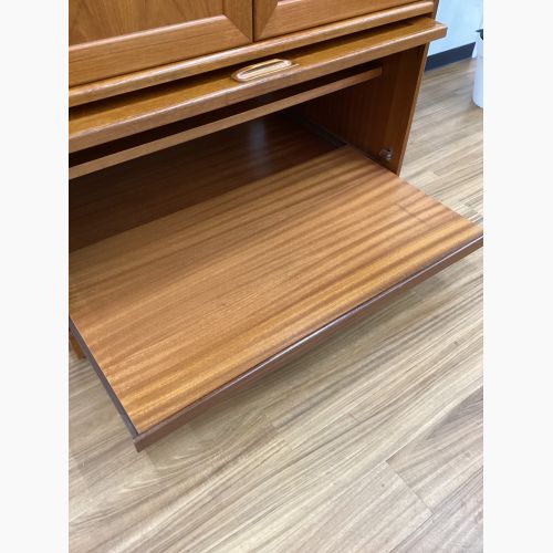 G-PLAN (ジープラン) テレビボード ブラウン 北欧ビンテージデザイン  フラップ扉 チーク材