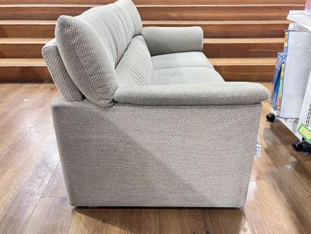 karimoku (カリモク) 3人掛けソファー グレー ファブリック チターノ