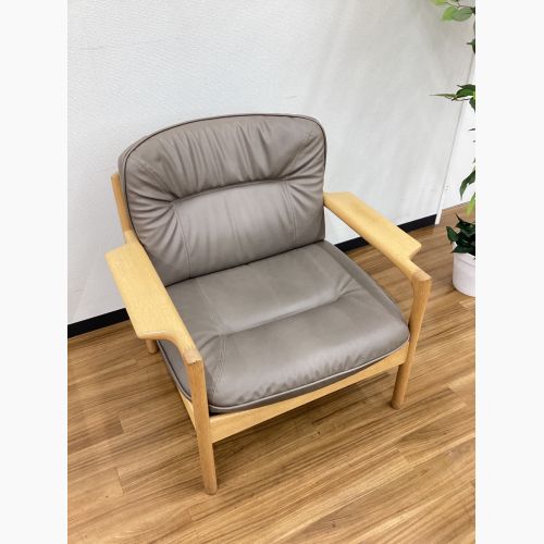 CONDE HOUSE (カンディハウス) チェア GOLFER 肘付 革/北海道ナラ材 NAGAHARA Minoru