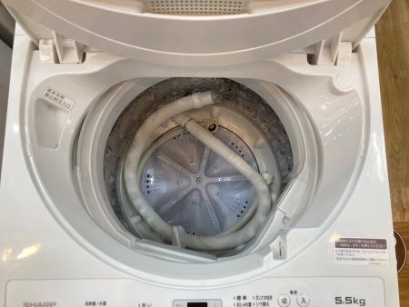 ◾️◻︎SHARP 2019年製　◻︎◾️ユーズド SHARP (シャープ) 洗濯機 ES-GE5G-W 2023年製 キズ有｜トレファクONLINE