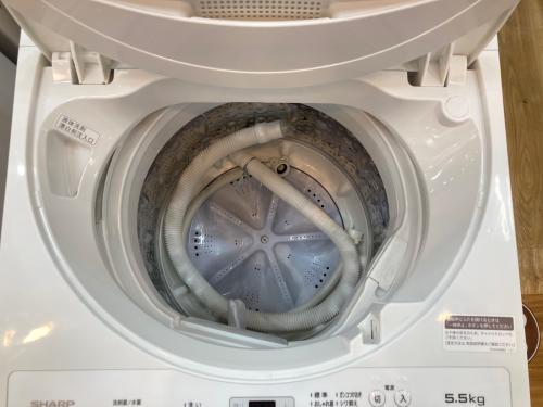 SHARP (シャープ) 洗濯機 ES-GE5G-W 2023年製 キズ有