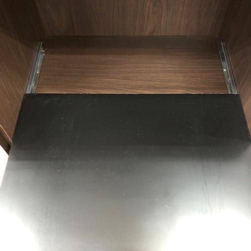 河口家具製作所 (カワグチカグセイサクジョ) キッチンボード ダークブラウン