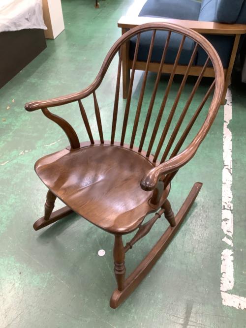 柏木工 (カシワモッコウ) ロッキングチェアー ブラウン