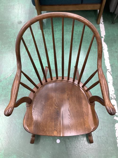 柏木工 (カシワモッコウ) ロッキングチェアー ブラウン｜トレファクONLINE