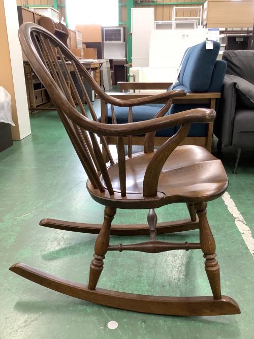 柏木工 (カシワモッコウ) ロッキングチェアー ブラウン