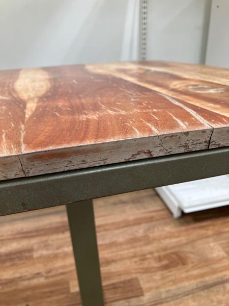 ダルトン　ALUMINUM CAFE TABLE　LIGHT BROWN DULTON ONLINE SHOP | ALUMINUM CAFE TABLE SQUARE LIGHT BROWN