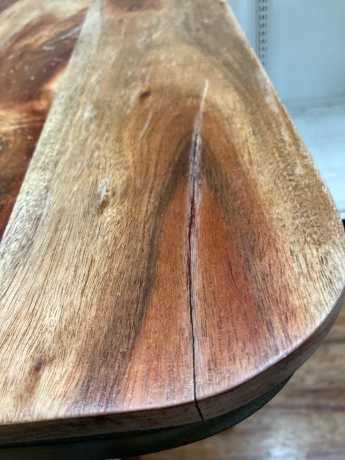 DULTON (ダルトン) カフェテーブル ブラウン×グリーン BUNBURY TABLE 60