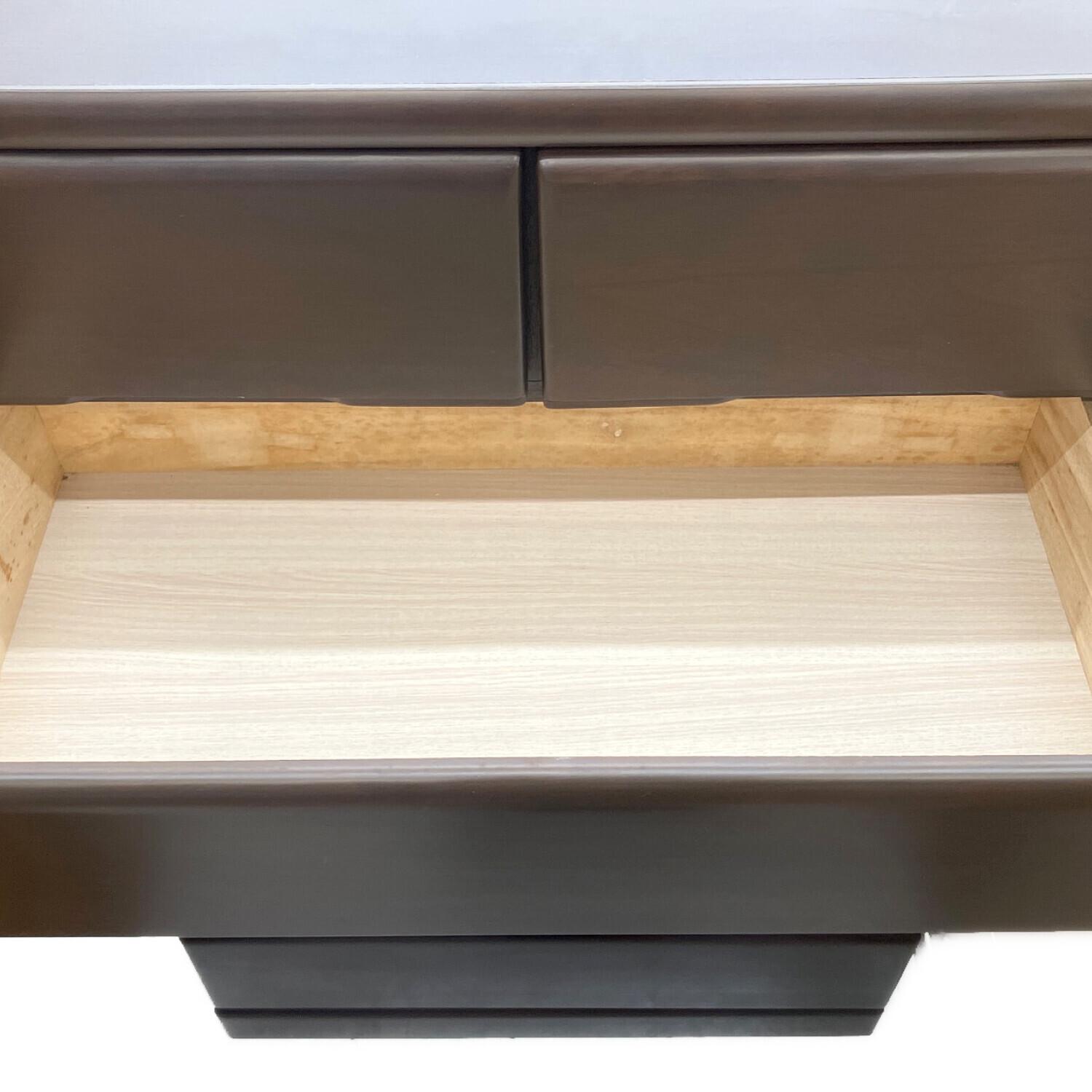 ニトリ 6段チェスト ダークブラウン｜トレファクONLINE