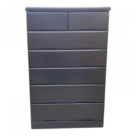 ニトリ 6段チェスト ダークブラウン｜トレファクONLINE