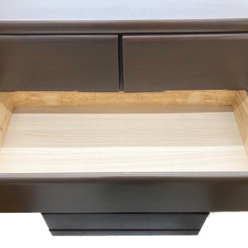 ニトリ 6段チェスト ダークブラウン