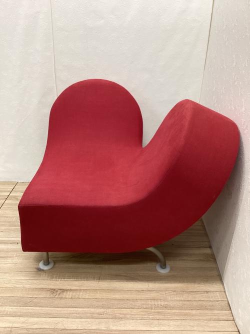 IDEE (イデー) ハート型チェア ピンク ファブリック JOLY COEVR（廃版品） クラウディオ・コルッチ