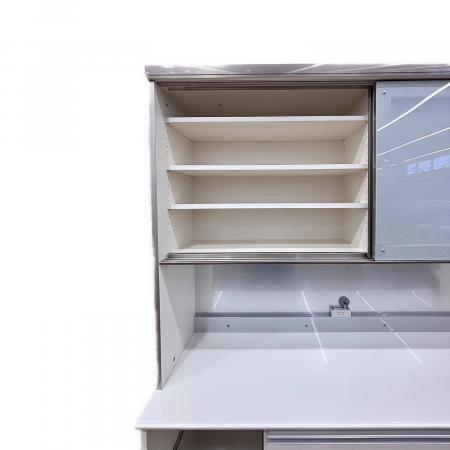 Pamouna　パモウナ　3枚扉レンジボード【トレファク川越店】 Pamouna (パモウナ) レンジボード ホワイト 2枚扉 ソフトクローズ