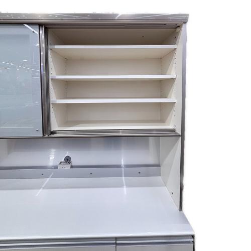 Pamouna (パモウナ) レンジボード ホワイト 2枚扉 ソフトクローズ