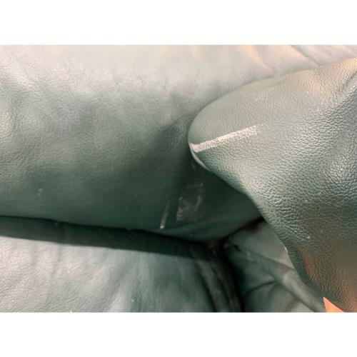 Ekornes (エコーネス) ストレスレスチェア グリーン オットマン付き 1人掛け レノ