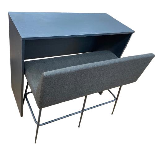 デスク&チェア ブラック