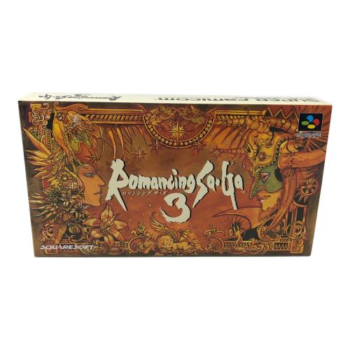 スクウェア・エニックス スーパーファミコン用ソフト ロマンシング・サガ3 -