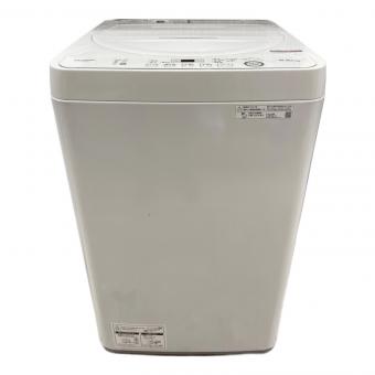 SHARP (シャープ) 全自動洗濯機 5.5kg ES-GE5G-W 2023年製 クリーニング済 50Hz／60Hz