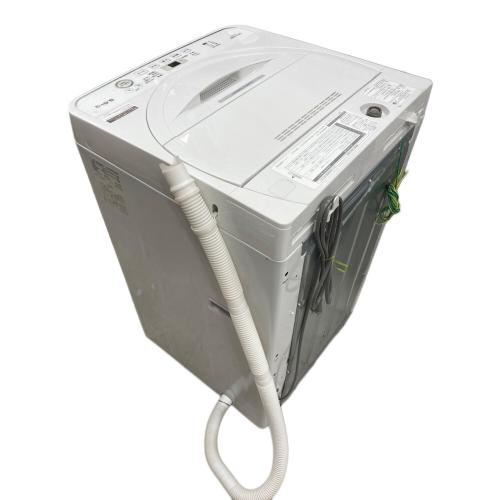 SHARP (シャープ) 全自動洗濯機 5.5kg ES-GE5G-W 2023年製 クリーニング済 50Hz／60Hz