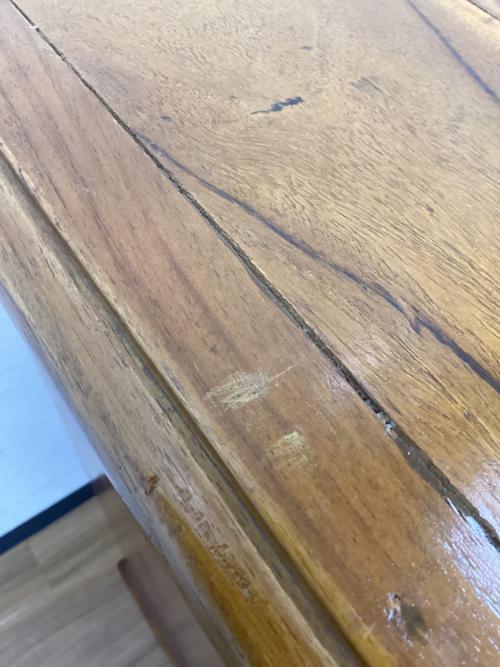 old maison (オールドメゾン) ドレッサーチェスト ブラウン 開閉式鏡付 OM-128 オールドチーク材　ビンテージ品