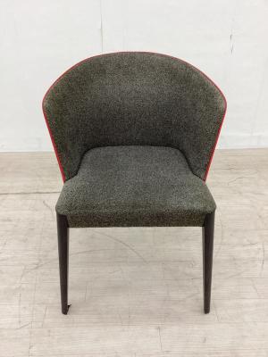 arflex (アルフレックス) ダイニングチェアー グレー/ブラック/レッド FLUTE