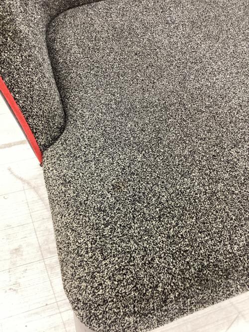 arflex (アルフレックス) ダイニングチェアー グレー/ブラック/レッド FLUTE