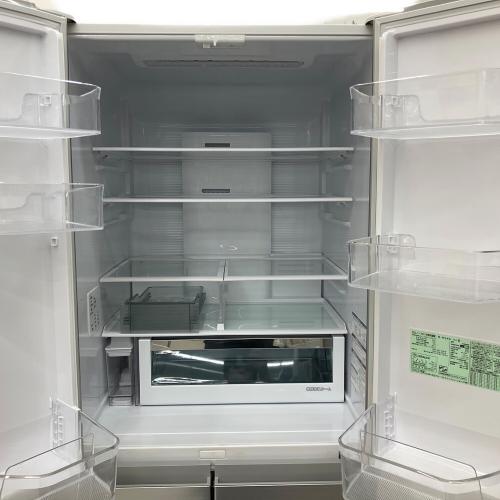 HITACHI 6ドア冷蔵庫 直冷式 R-H54S(S) 2022年製 540L