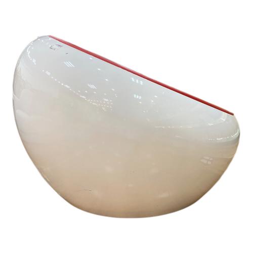 ピーチチェア　白赤　スペースエイジ　最終値下げ　送料込み価格 ピーチチェア 白赤 スペースエイジ 最終値下げ 送料込み価格 ピーチ