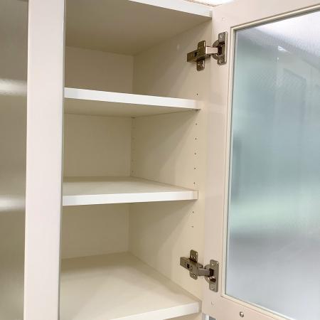 家具ならトレファク吉川店！！ Pamouna 2枚扉レンジボード ホワイト