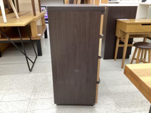 ニトリ 4段チェスト ブラウン