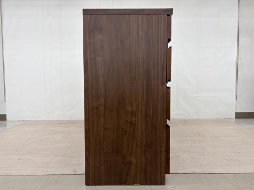 河口家具 (カワグチカグ) キッチンカウンター 幅:約180㎝ ブラウン×シルバー