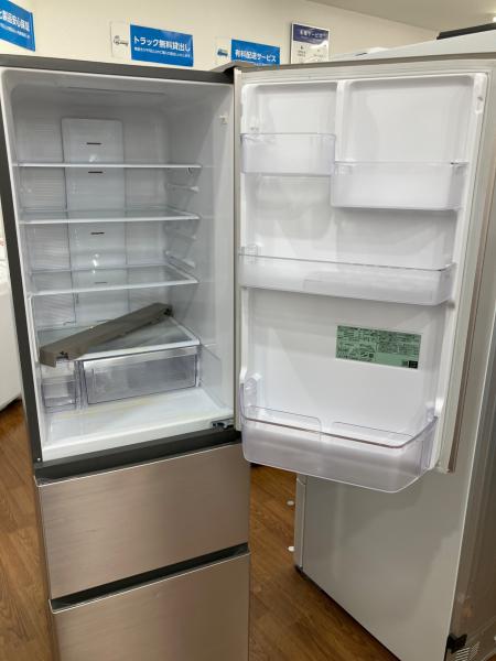 HITACHI 3ドア冷蔵庫　R-V32RV 2022年製 入荷致しました！ HITACHI (ヒタチ) 3ドア冷蔵庫 R-V32RV 2022年製 315L｜トレファクONLINE