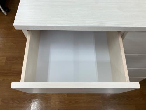 中村敬木工 (ナカムラタカシモッコウ) 5段チェスト ホワイト エレアK