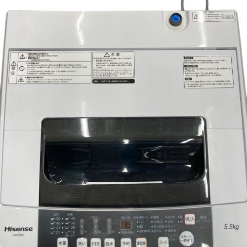 Hisense (ハイセンス) 全自動洗濯機 HW-T55C 2020年製