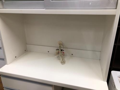 高橋木工所 (タカハシモッコウジョ) レンジボード ホワイト オクトキッチン90