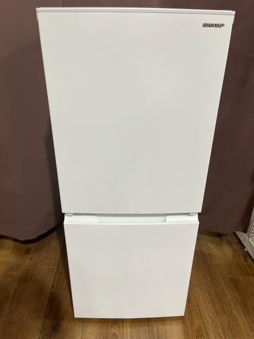 SHARP (シャープ) 2ドア冷蔵庫 SJ-D15J-W 2023年製 152L