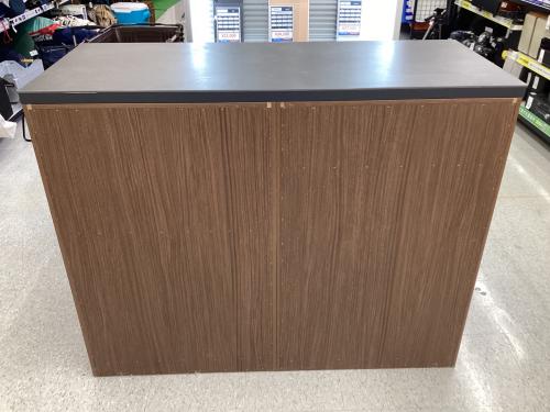 レンジボード 腰高 ブラウン