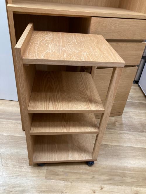 無印良品 (ムジルシリョウヒン) レンジボード ダボ欠品・ヨゴレハガレ有