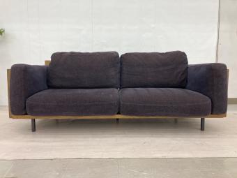 ACME Furniture (アクメファニチャー) 2人掛けソファー パープル×ブラウン コロナド